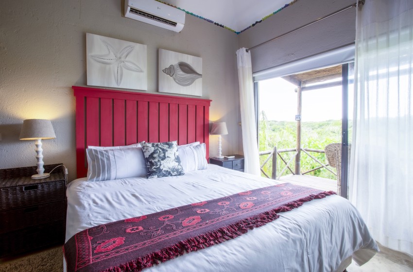 bedroom at Baleia Azul 23, Ponta Mamoli