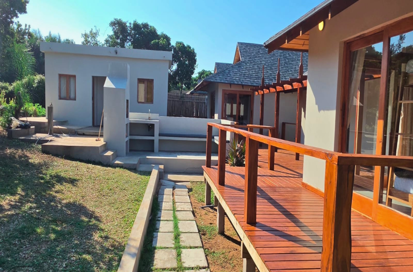 Exterior view at Makana 3B in Ponta Mamoli