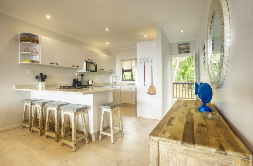 Kitchen at Campismo Ninho 41 in Ponta Malongane