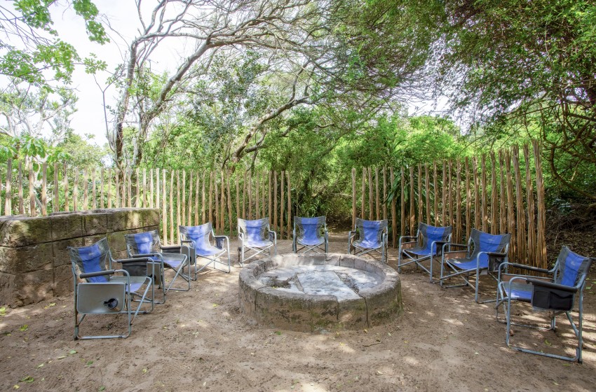 Boma fire pit at Kangela 14 in Ponta Malongane