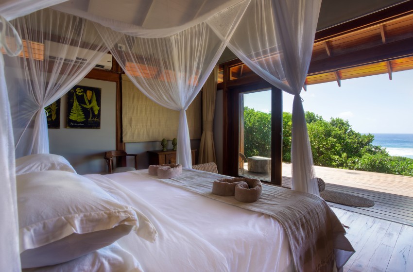 Bedroom 1 at Aloha 6 in Ponta Mamoli