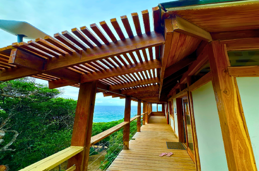 Deck with sea view at V&K Peak in Ponta Mamoli