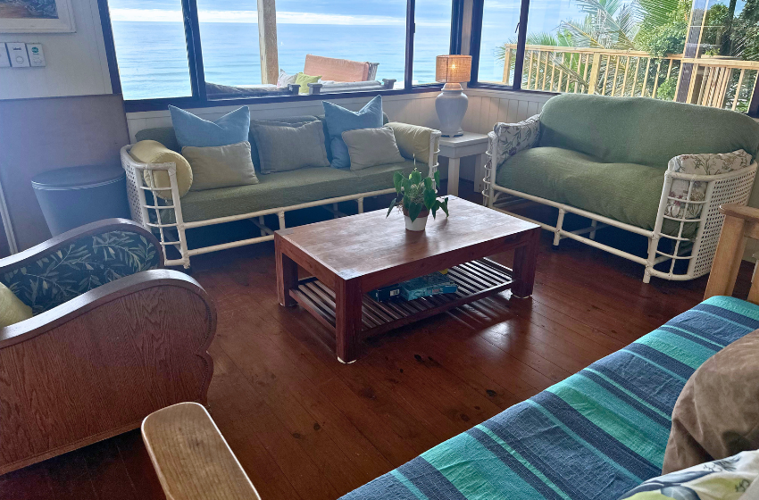 Living room at Mar Azul 4 in Ponta Malongane 
