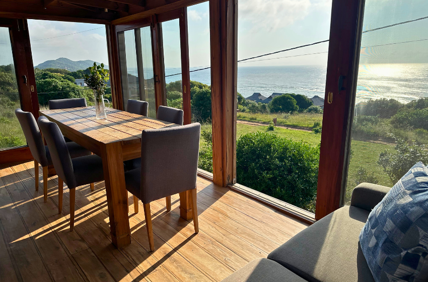 Sea view at Honey's House in Ponta Mamoli