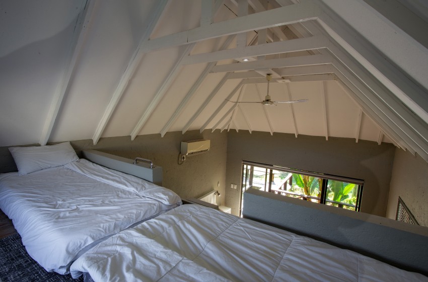 Bedroom 1 loft at Baleia Azul 15 in Ponta Mamoli