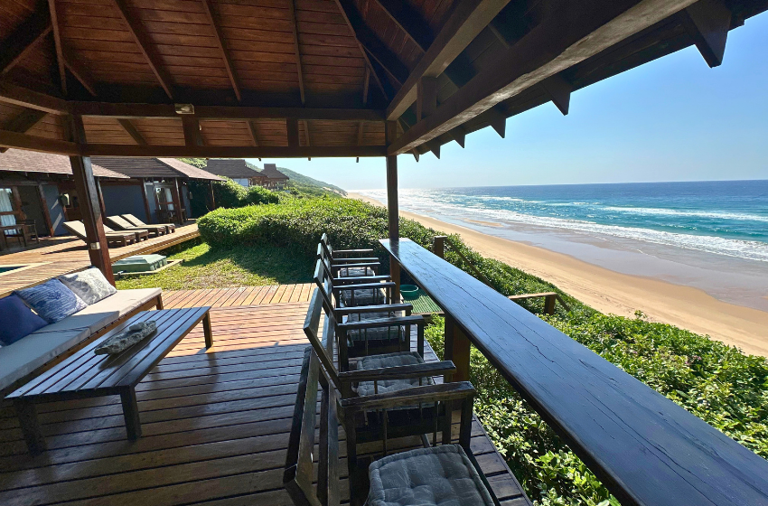 sea view at Aloha 3 in Ponta Mamoli